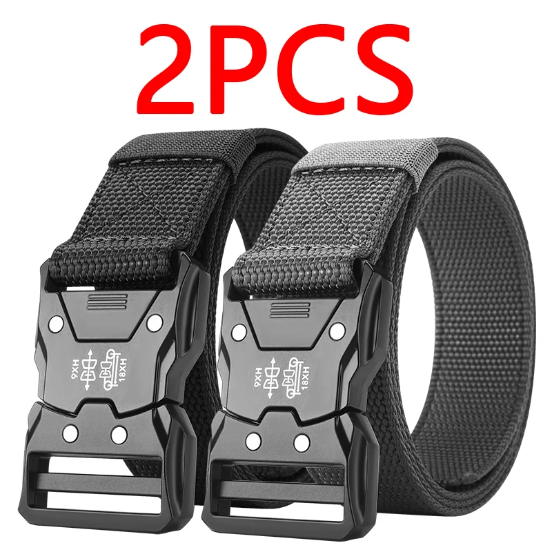 Cinturón táctico hebilla automática resistente outdoor unisex - imagen 5