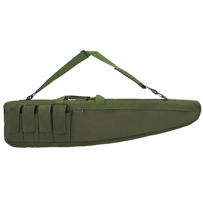 Bolsa de pistola larga impermeable para caza, equipo táctico de alta resistencia de 120cm, espuma Airsoft, funda de goma para Rifle de francotirador, paquete de armas de fuego - imagen 2