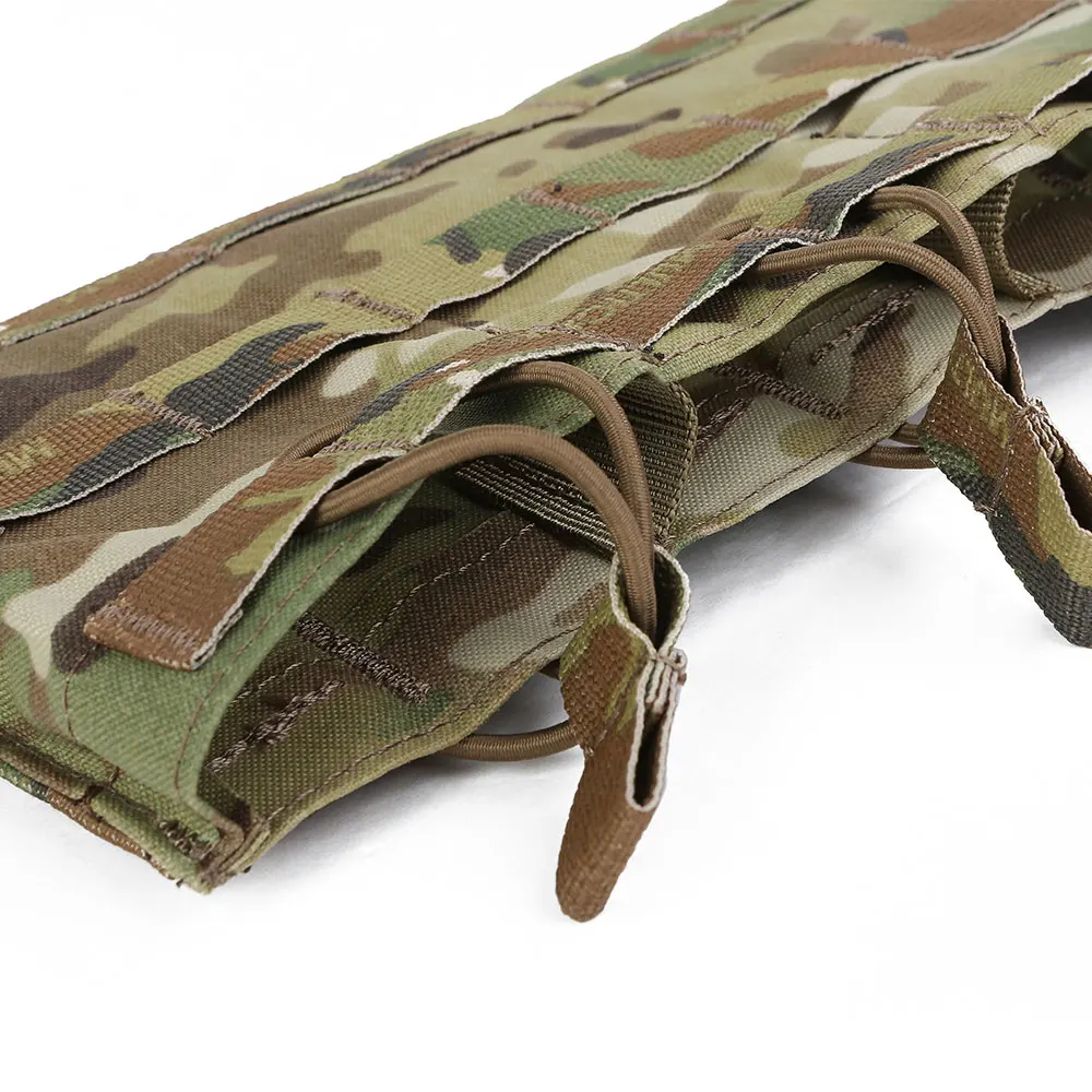Emersongear 5,56 Triple bolsa abierta superior Mag equipo de combate táctico Molle revista bolsa Mag titular Trekking Camping Nylon EM6356 - imagen 5