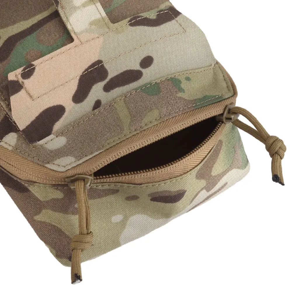 Bolsa MOLLE con cremallera para accesorios GP, bolsa de almacenamiento de utilidad para deportes al aire libre, herramientas de revistas AR, paquete táctico Airsoft - imagen 5