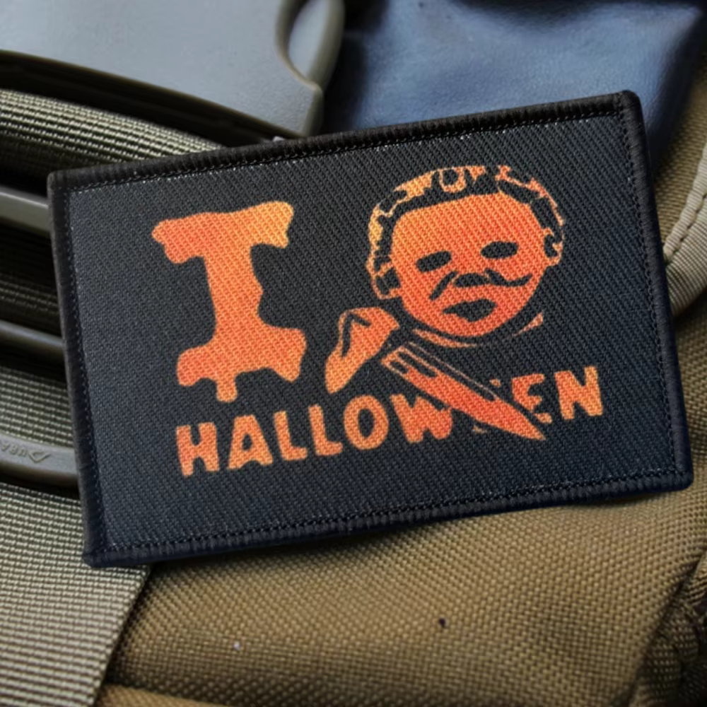 Parche táctico Halloween Michael Myers – Insignia de gancho y bucle - imagen 5