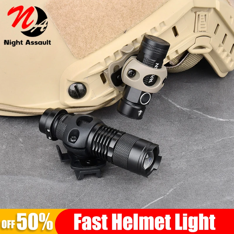 WADSN Lámpara táctica casco 20mm – Exploración