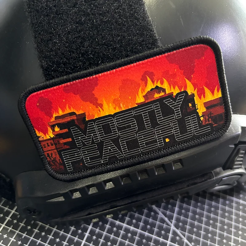 Parche Táctico con Diseño de Sarcasmo y Moral, Parches Impresos con Velcro para Mochilas Militares, Adhesivo Divertido - imagen 5