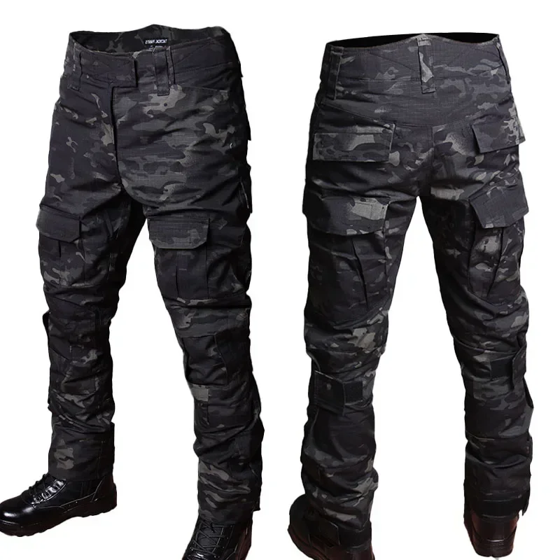 Black Camo Pant