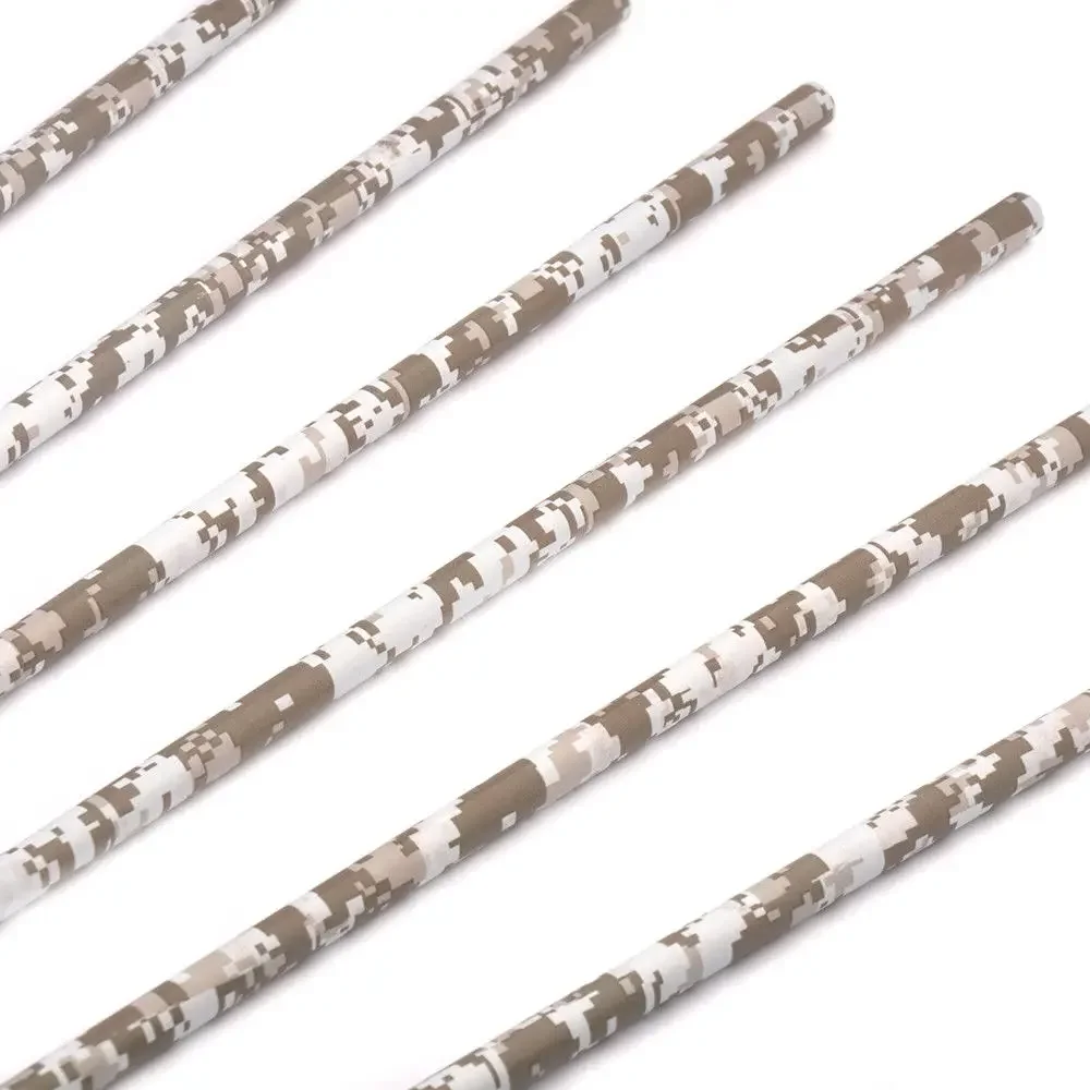 12 Uds Linkboy tiro con arco flechas de carbono puro Spine400 ID6.2mm inserto de aluminio para arco compuesto tiro de caza - imagen 3