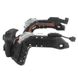 Luz táctica casco modular con riel de arco integrado y señal doble