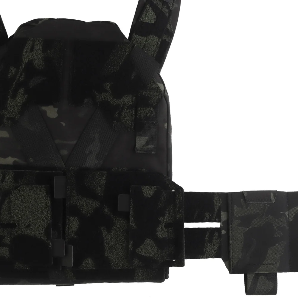Chaleco táctico portaplacas Sub-Zero MOLLE con liberación rápida - imagen 5