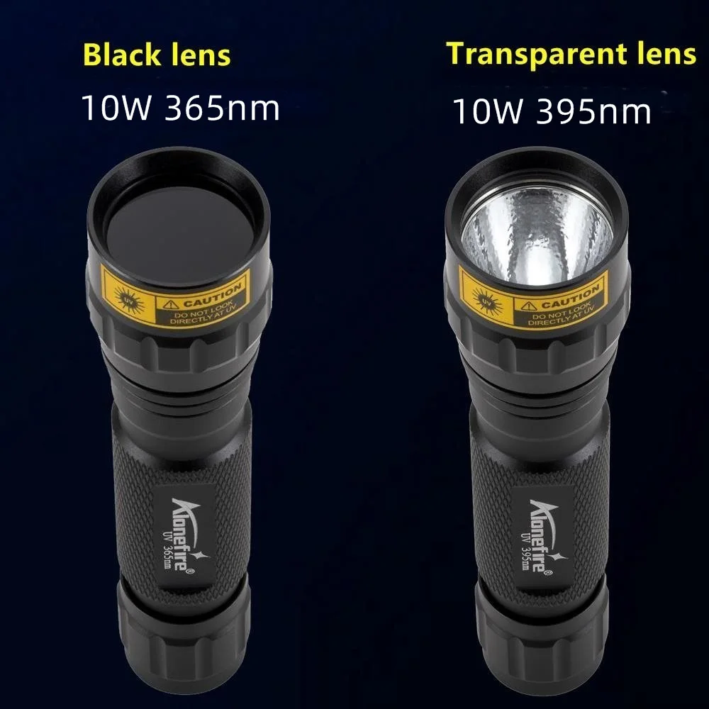 Linterna Led UV de 365 y 395nm, marcador de tinta Invisible ultravioleta, para orina de gato y perro, escorpión fluorescente - imagen 3
