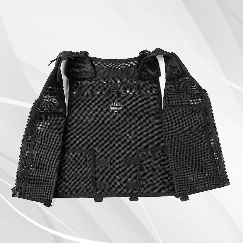 Nuevo chaleco MOLLE multifuncional de uso rápido táctico al aire libre, chaleco protector negro, equipo táctico deportivo - imagen 2