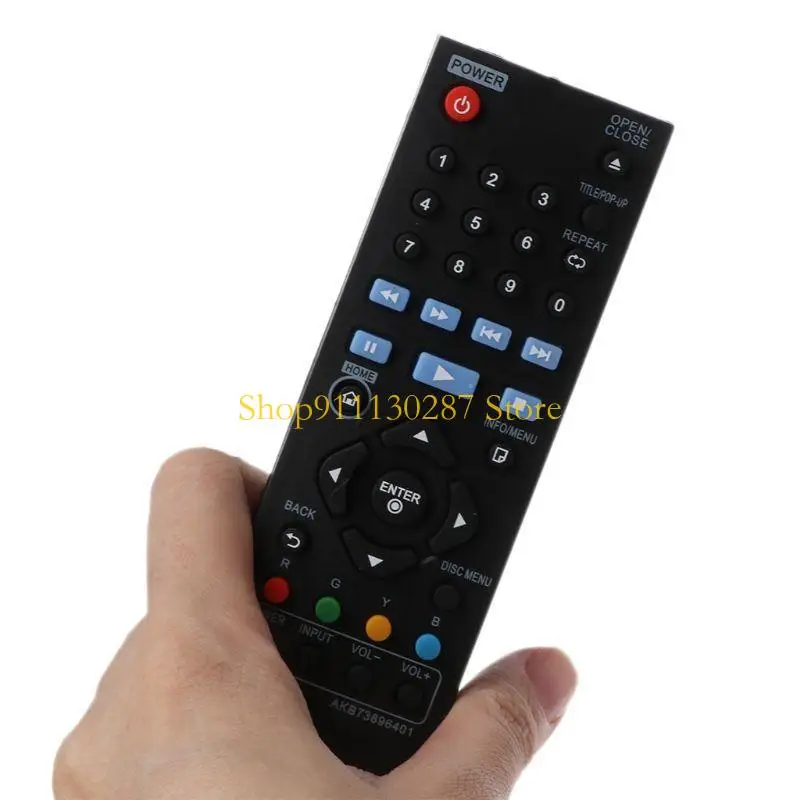 Control remoto DVD/Bluray compatible, reemplazo para reproductor - imagen 5