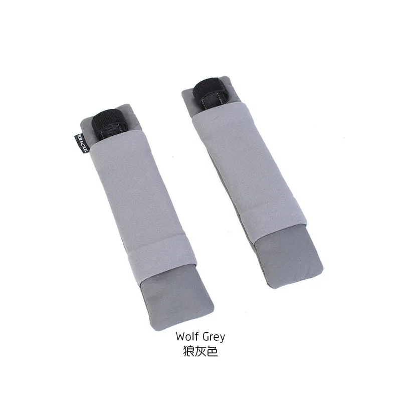 1 par de hombreras protectoras para chaleco táctico, almohadillas acolchadas para correa de hombro, universales para caza - imagen 4