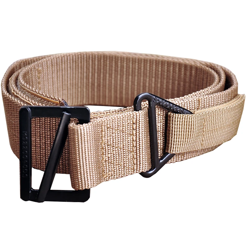 Cinturones de combate, cinturón táctico de liberación rápida, pretina de lona para hombres, suministros para senderismo Airsoft al aire libre, herramienta de caza - imagen 2