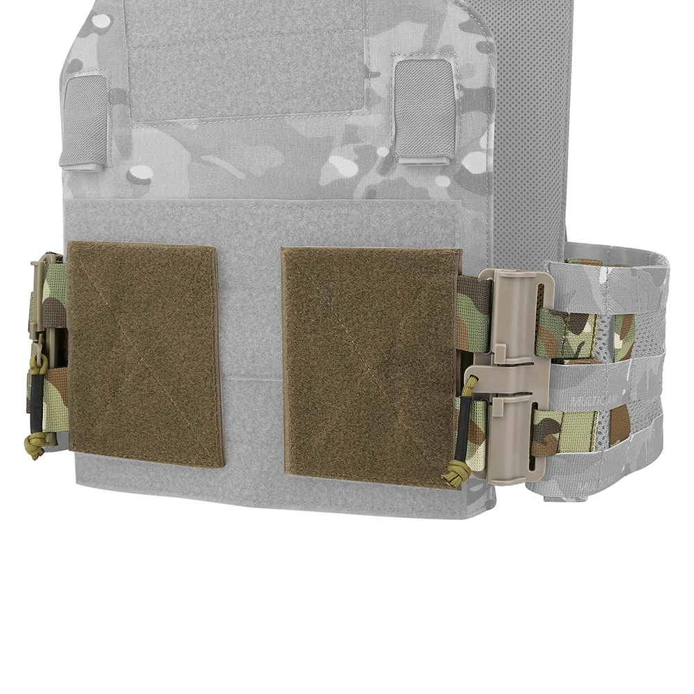 KRYDEX-chaleco táctico Molle, conjunto de hebilla de liberación rápida, cinturón lateral, tubo, adaptadores Cummerbund para JPC, CPC, NCP, XPC, AVS 420 - imagen 3