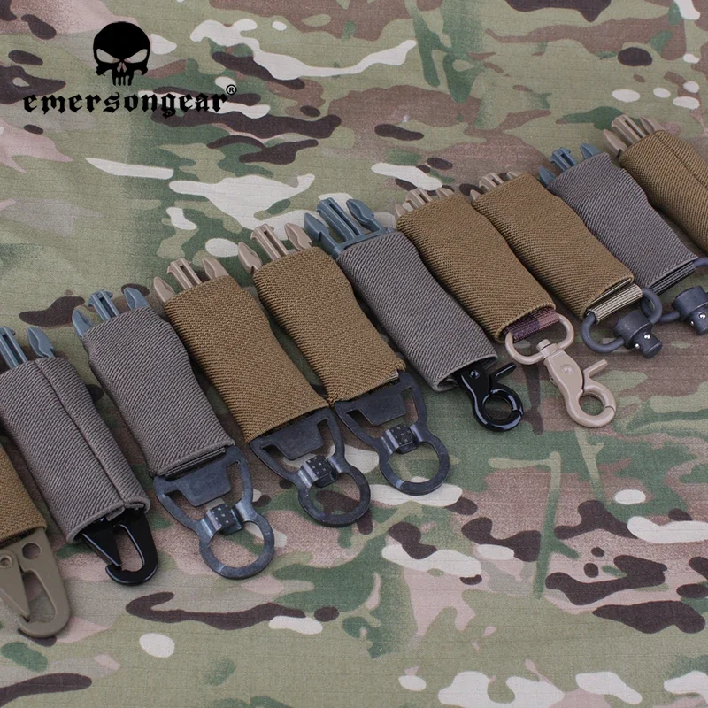 Emersongear-hebilla colgante de transferencia multiusos táctica, tipo de liberación rápida QD, eslinga, tiro Airsoft, hebillas de combate al aire libre - imagen 2