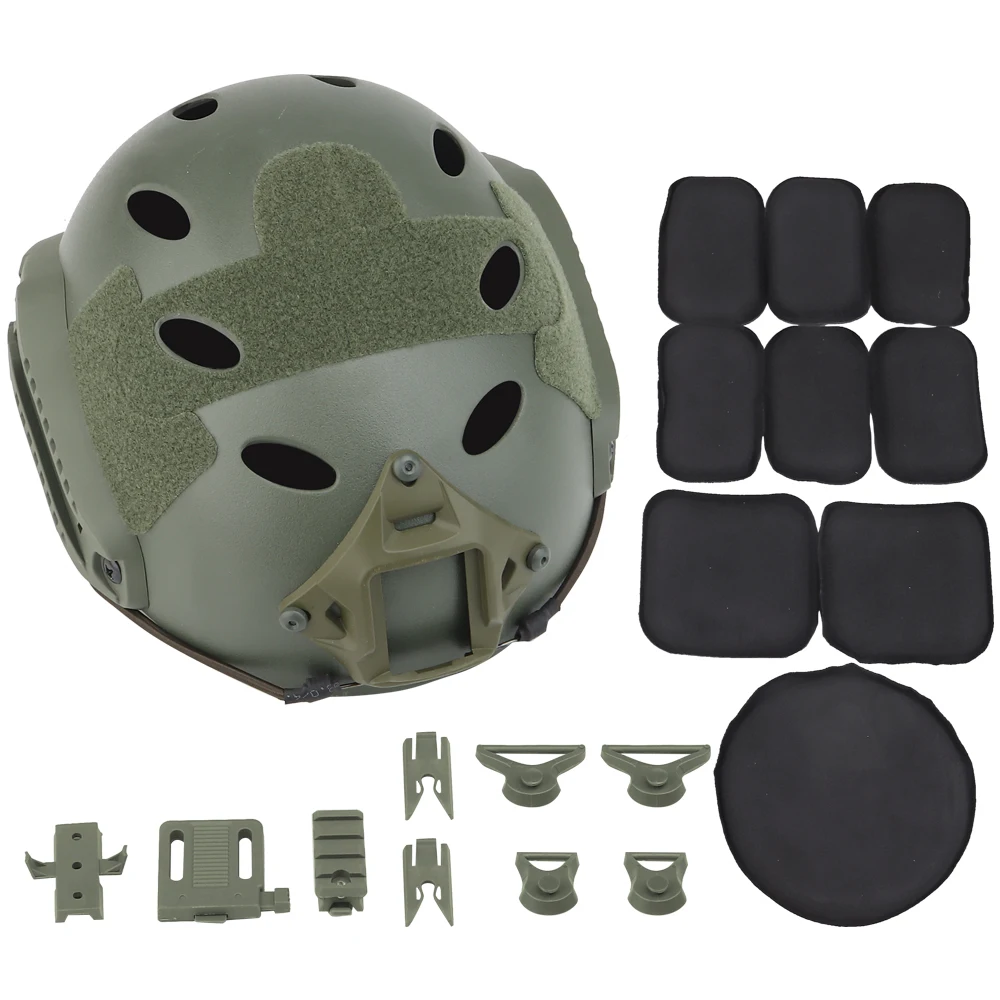 Casco Táctico PJ KOLINLOV - Sistema de amortiguación