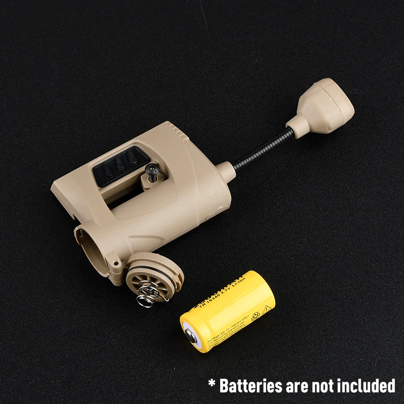 WADSN-luz táctica militar rápida para casco, lámpara LED de señal de supervivencia al aire libre, iluminador IR rojo, verde y blanco, MPLS 4 GEN2 - imagen 4