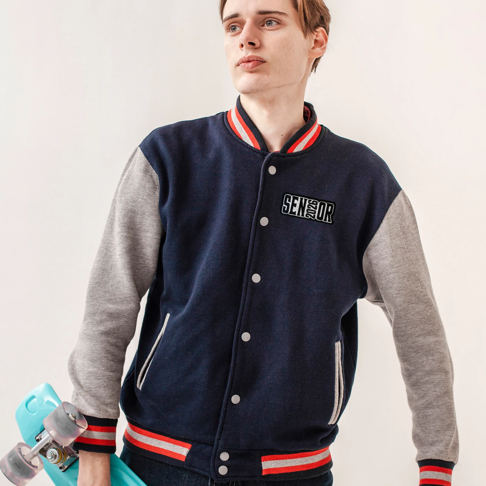 Parche de graduación para estudiantes de clase superior de 2026, insignia de apliques bordados para planchar/coser para mochilas, sombreros, chaquetas, ropa - imagen 2