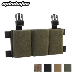 OphidianTac Bolsa Triple para Cargadores 5.56 MOLLE Panel Abierto
