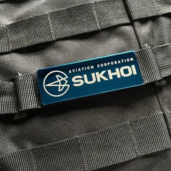 Sukhoi – Parche táctico bordado MOLLE aeroespacial