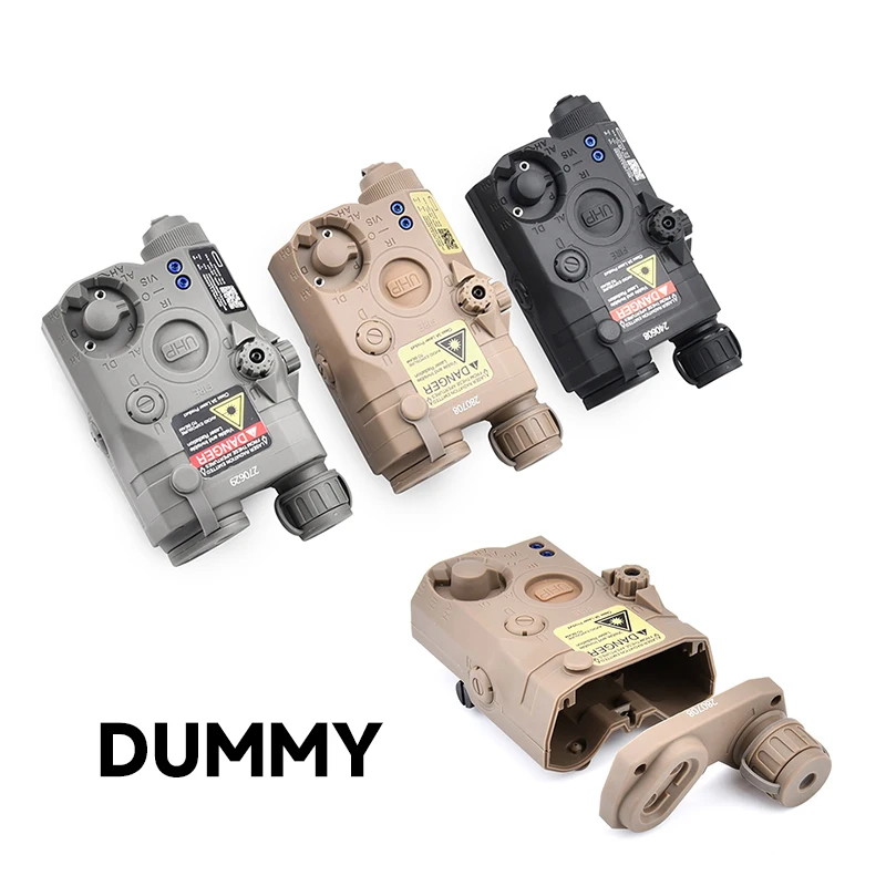 Airsoft-funda táctica para arma de LA-5C, modelo de caja de batería para riel Picatinny, AR/PEQ 15, versión UHP, sin función, PEQ15