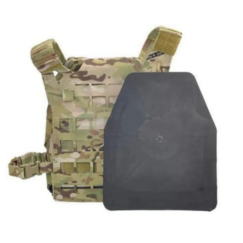 Chaleco táctico de Airsoft, 2 piezas, placas EVA, portador de cuerpo, placa de choque SAPI para caza al aire libre, Paintball, WarGame, protector - imagen 3