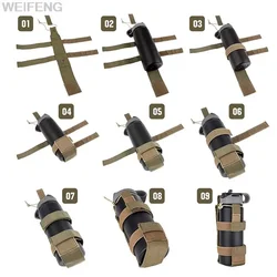 Bolsa táctica para botella de agua Molle, soporte portátil para botella de agua para viajes y senderismo, portabotellas de agua, bolsa de hidratación