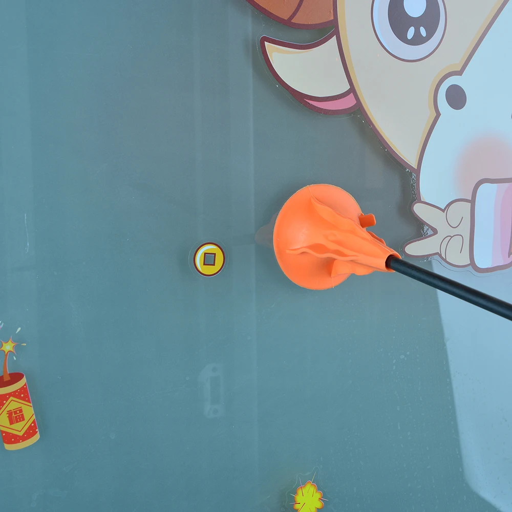 6/12 Uds puntas de flecha con ventosa de goma para eje de flecha OD 6/7mm fuerte adsorción cabeza de flecha suave juguete de juego de tiro con arco juvenil - imagen 5