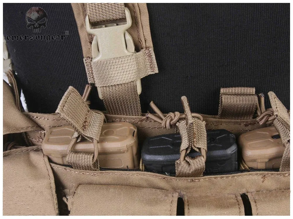 EmersonGear MF estilo UW IV Chest Rig Molle chaleco táctico para herramientas EDC EM7329 - imagen 5