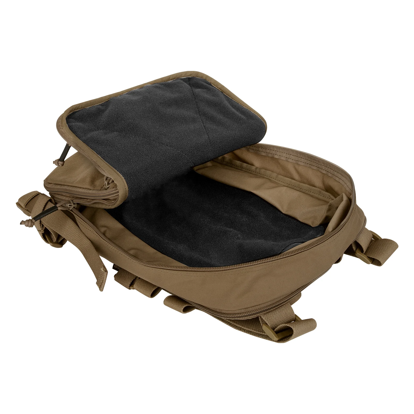 KRYDEX mochila táctica plana D3, bolsa de asalto expandible de 23L, paquete de hidratación, Correa MOLLE, paquete EDC de viaje, accesorios de caza - imagen 5