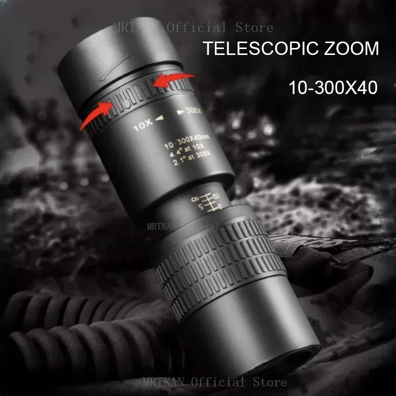 Monocular visión nocturna portátil para caza, telescopio largo alcance - imagen 3