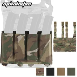 Bolsa elástica para revistas OPHIDIAN para submetalladora MP5 MP7, bolsa para revistas Molle, chaleco ligero para caza Airsoft, equipo de transporte