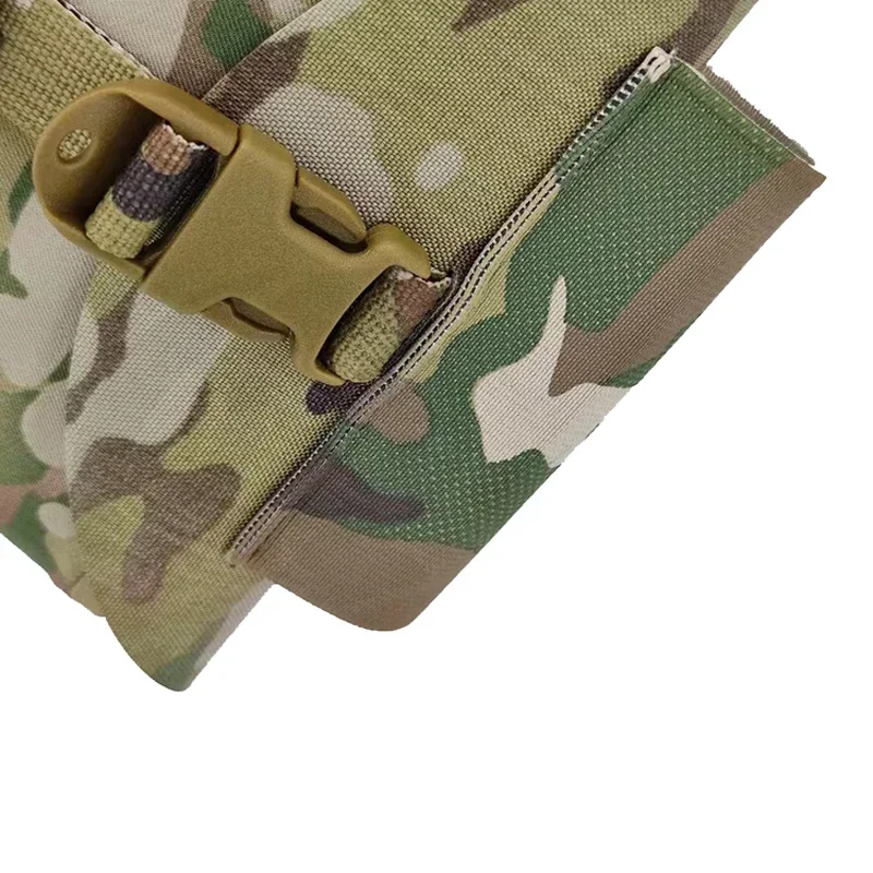 Bolsa médica táctica Multicam EDC Molle, botiquín de primeros auxilios para supervivencia al aire libre, bolsa de almacenamiento de tela elástica de toma rápida - imagen 4