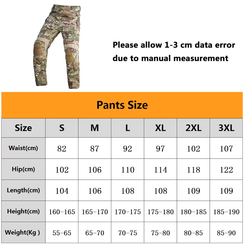 Pantalones tácticos G3 Crye Precision con pads de combate - imagen 5