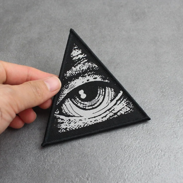 Parche táctico de monos entrenados, parche de gancho y bucle, ojo que todo lo ve, pegatina de mochila táctica, brazalete médico, bestia Senior, insignia de moral - imagen 3