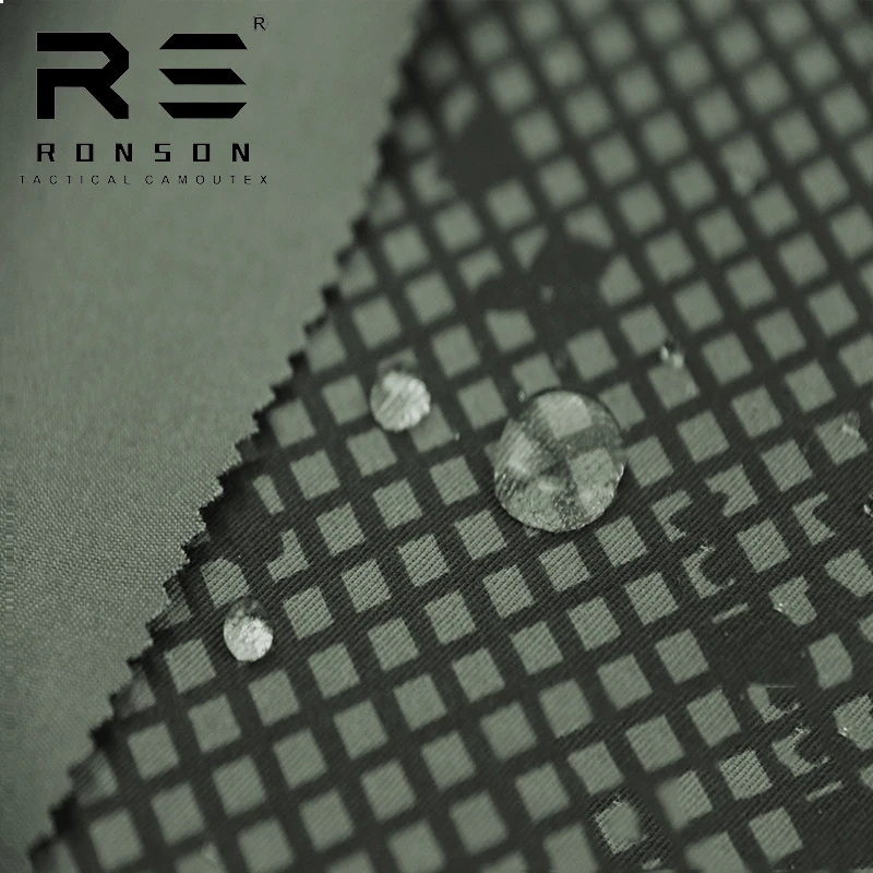 1,5 M X1 M DIY NC5050D Tejido transpirable de camuflaje nocturno de sarga - imagen 5