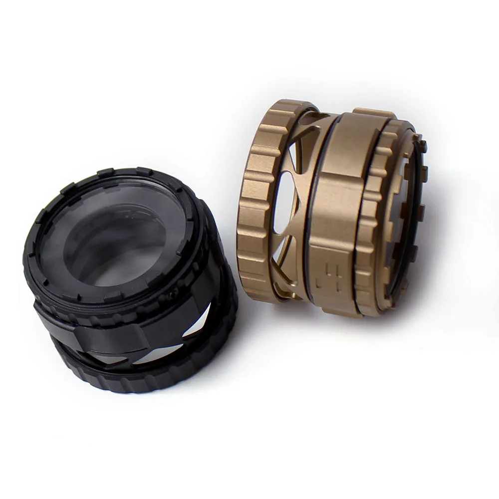 Cubierta de lente de protección Binocular NVG de aluminio, protector de luz, diafragma ajustable de 1-23mm para dispositivo de visión nocturna PVS31, 1 Uds. - imagen 5