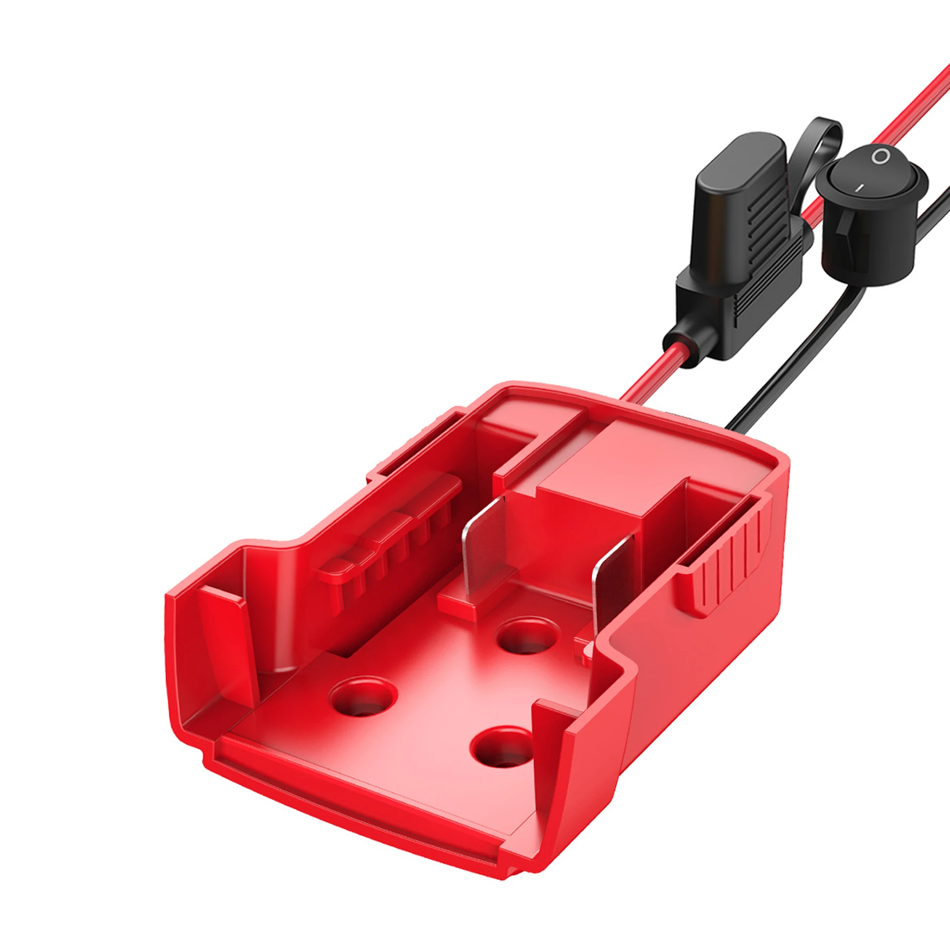 El más nuevo conector adaptador de Cable de descarga externa adecuado para batería de iones de litio Milwaukee 14,4 V 18V 20V paquete DIY - imagen 3