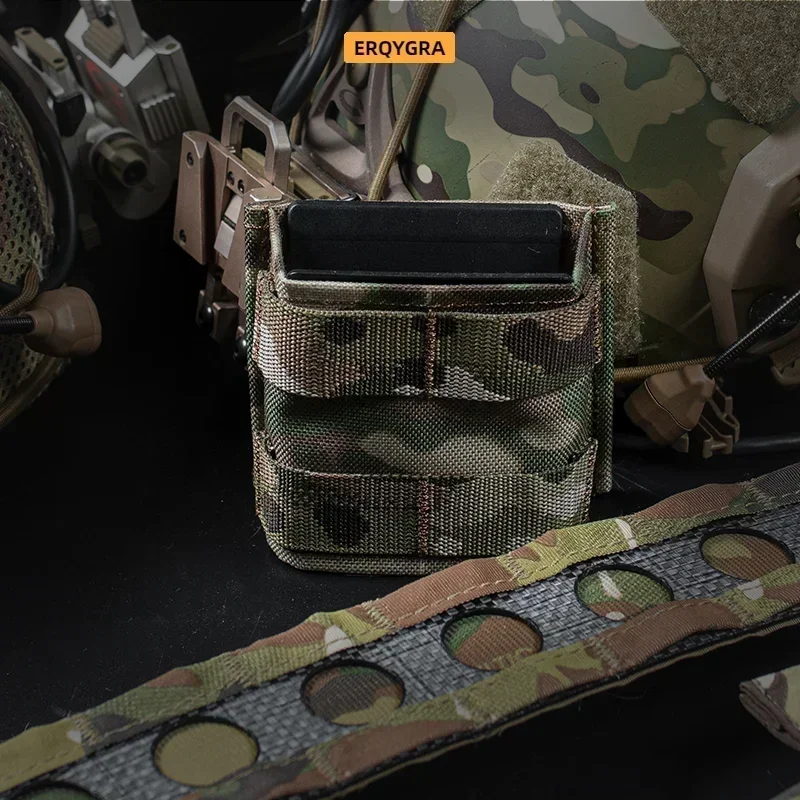 ERQYGRA-funda táctica Molle FAST 7,62 AK, revista Mag individual con Clip para cinturón, equipo de caza, accesorios para sistema Airsoft - imagen 3