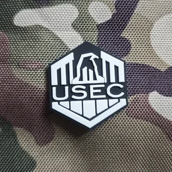 USEC Bear Parche PVC 3D Tarkov insignia táctica para ropa y mochila
