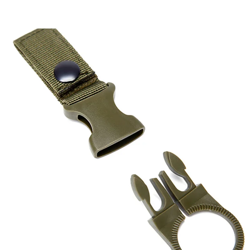 Correas de nailon para mochila táctica, gancho para colgar, campamento, caminata, botella de agua, Clip, soporte de hebilla, herramienta, mosquetón para escalar - imagen 4