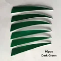 60pcs dark green