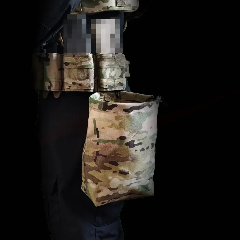 Bolsa táctica enrollable para cintura, bolsa de reciclaje plegable, bolsa para artículos diversos, estilo KINETIC CONSULTING