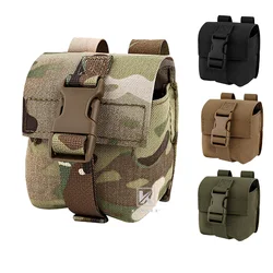 KRYDEX Bolsa Táctica MOLLE para Granadas EDC Cinturón Caza Frag