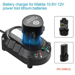 Cargador batería Li-ion Makita para taladro y destornillador