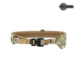 PEW táctico estilo SC USURPER 2 capas cinturón de batalla hebilla de Metal de separación rápida pretina MOLLE caza al aire libre equipo Airsoft