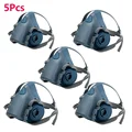 5 piezas de mascarilla facial 7502