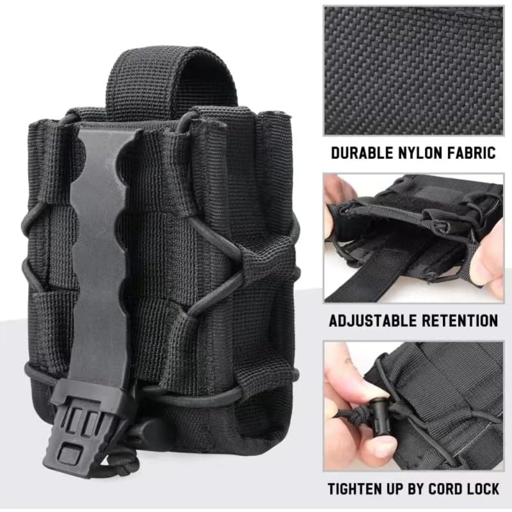 Funda para esposas MOLLE rígidas articuladas de servicio - imagen 4