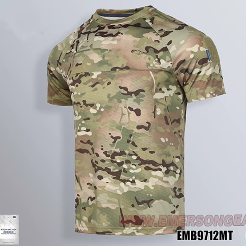 Camiseta táctica Emersongear Newt corte ergonómico para hombre - imagen 4