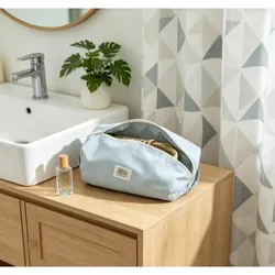 Bolsa de viaje impermeable para cosméticos, ropa y zapatos