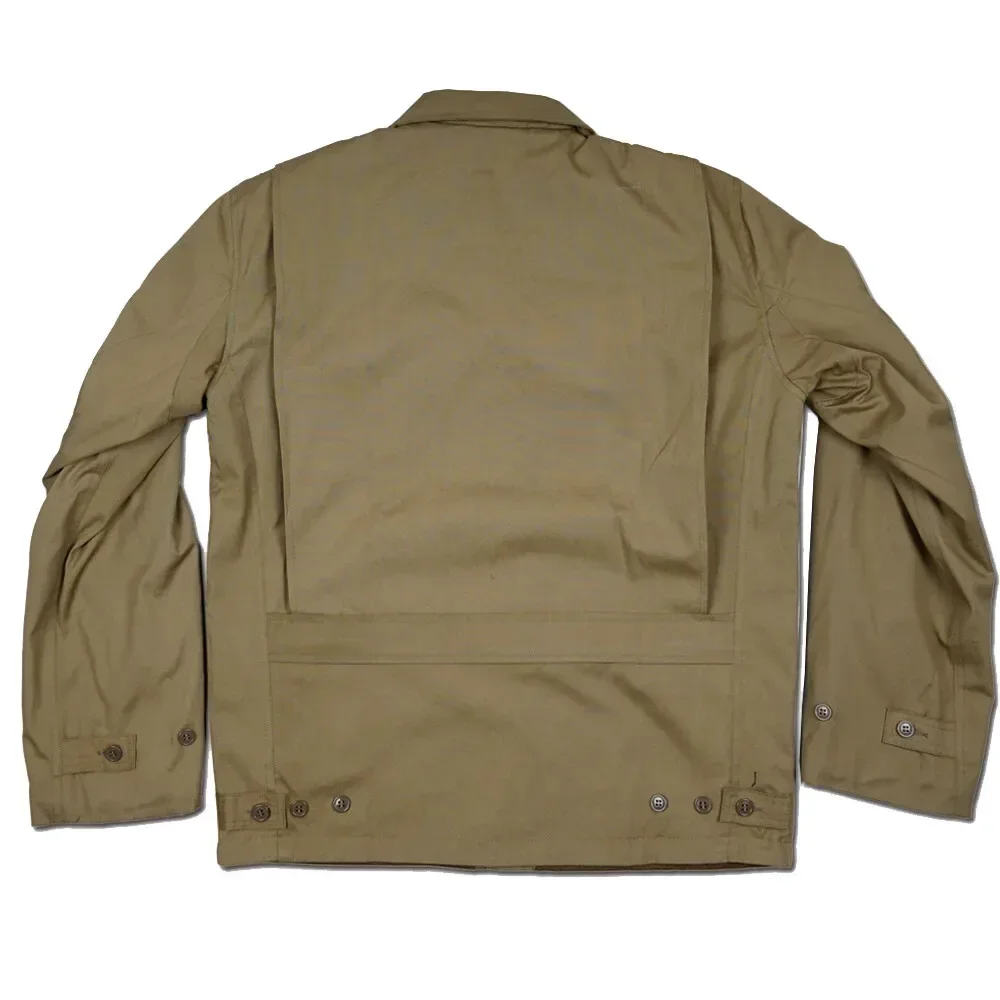 Chaqueta de soldado americano de la Segunda Guerra Mundial, chaqueta de entrenamiento recreativo para exteriores para hombre, abrigo frío aislante para soldado M41 - imagen 3